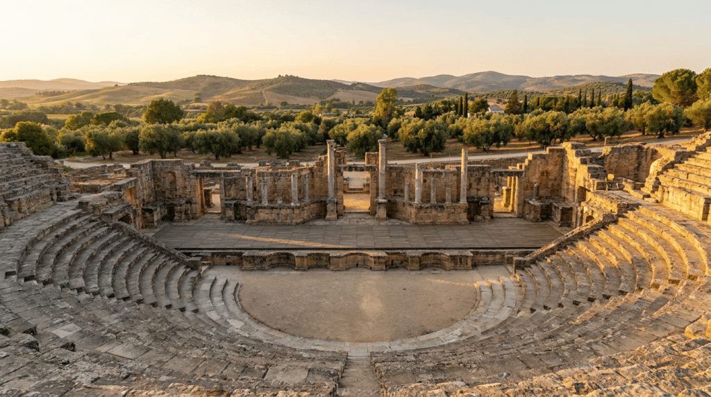 Noticias 4 Imagen ilustrativa sobre teatro romano de itálica