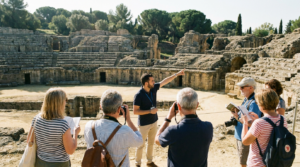 Imagen ilustrativa sobre visita guiada italica