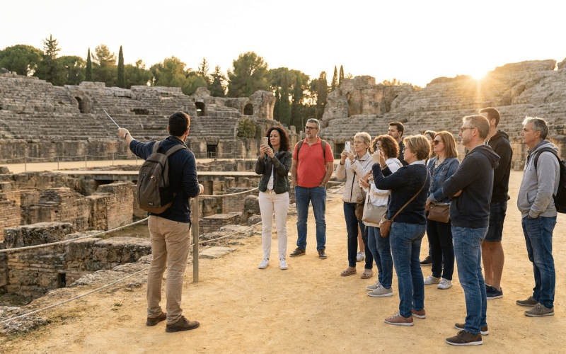 Imagen ilustrativa sobre free tour italica