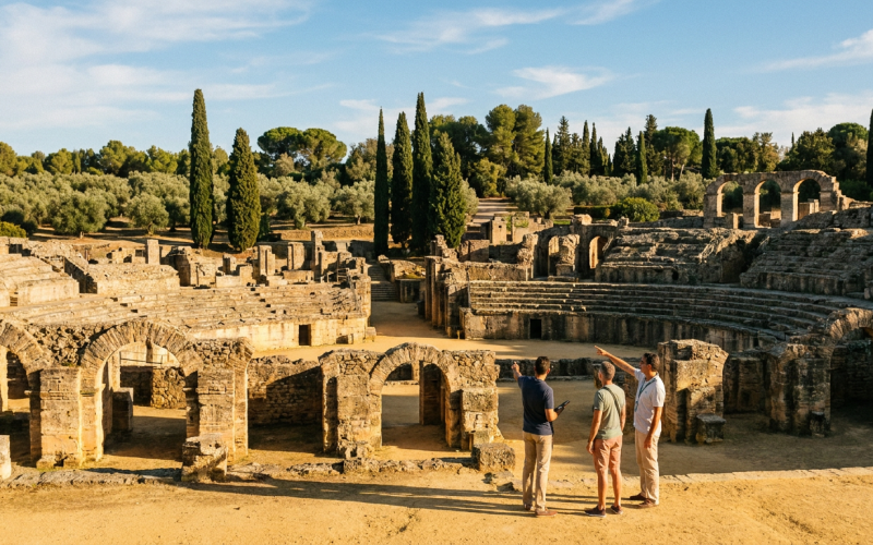 Imagen ilustrativa sobre ruinas italicas