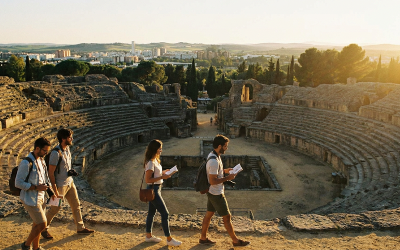 Imagen ilustrativa sobre turismo romano en sevilla